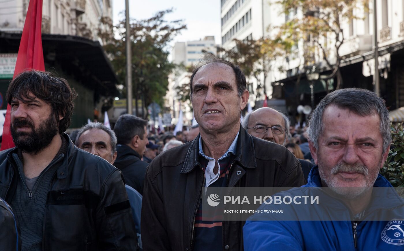 Всеобщая забастовка в Греции