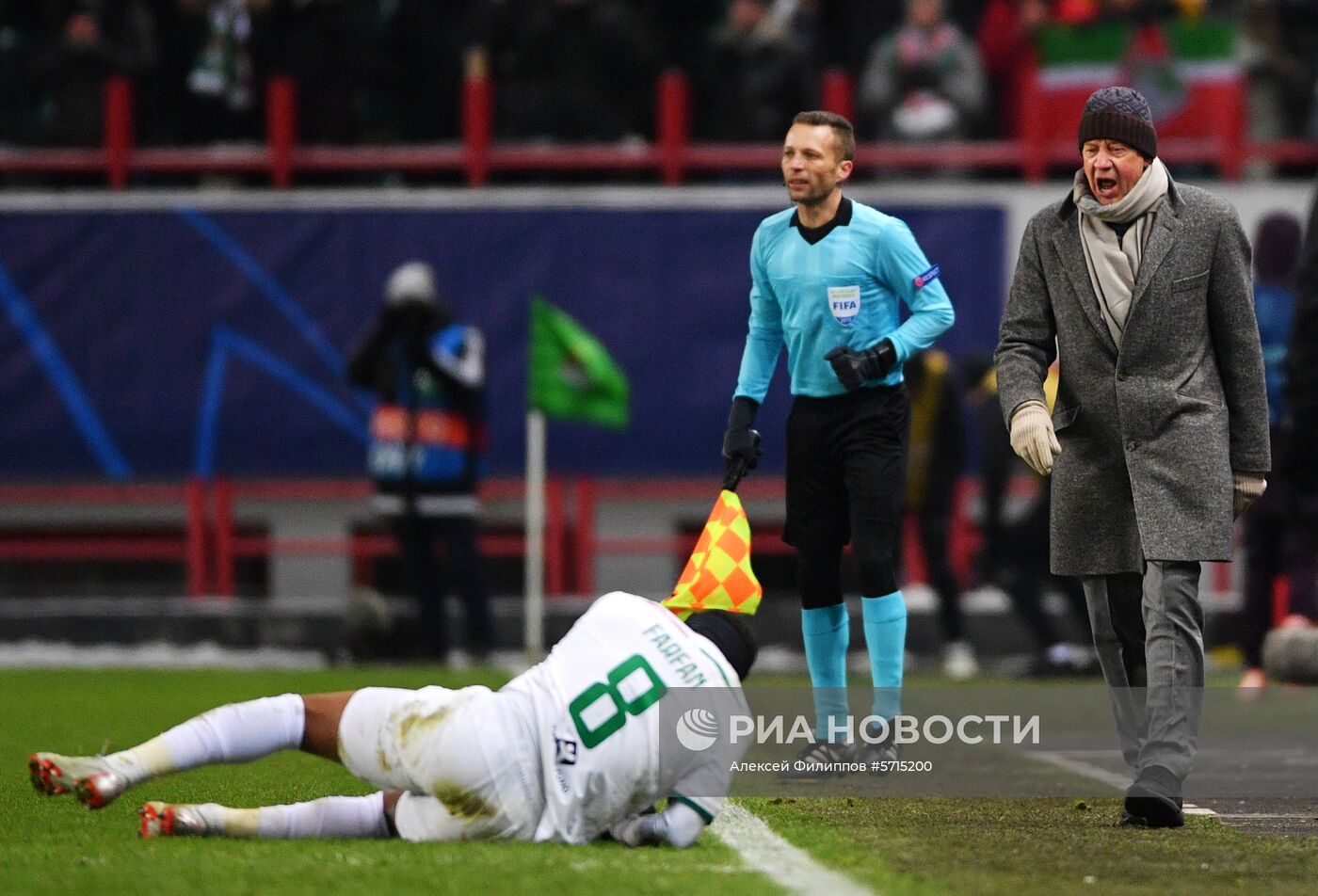 Футбол. Лига чемпионов. Матч "Локомотив" - "Галатасарай"