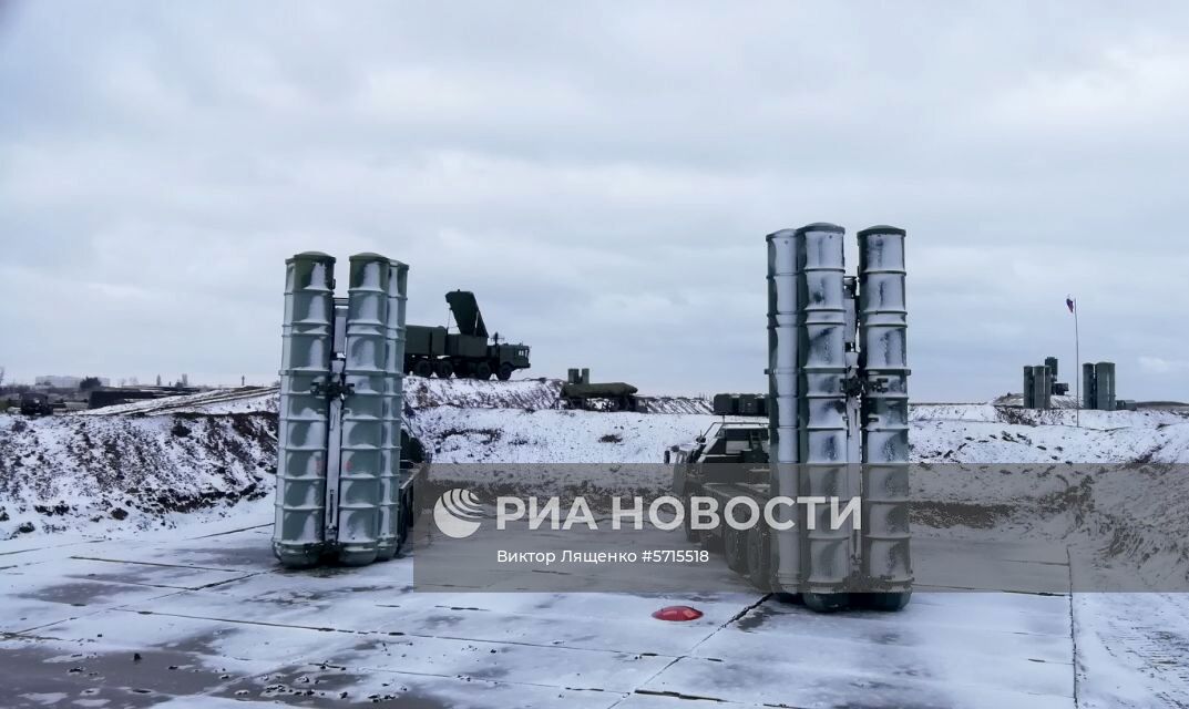 Дивизион С-400 "Триумф" заступил на боевое дежурство в Крыму
