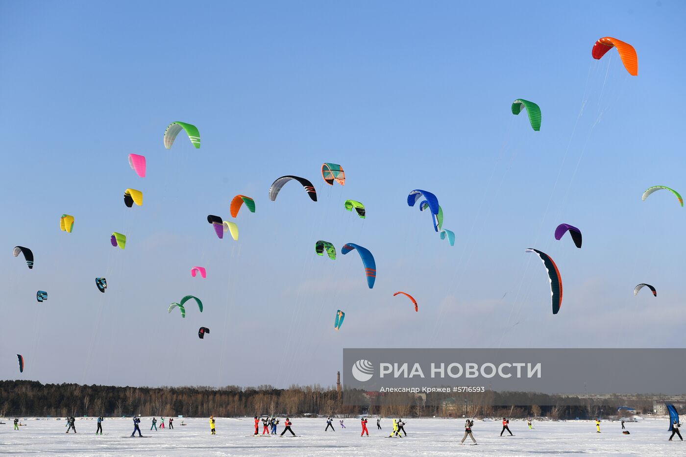Кубок Сибири по сноукайтингу и зимнему виндсерфингу