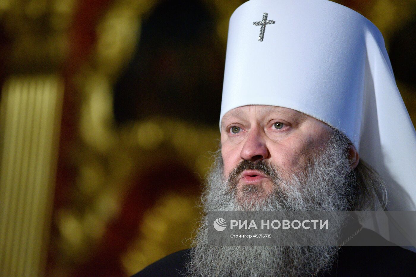 Брифинг митрополита УПЦ Павла после обыска СБУ