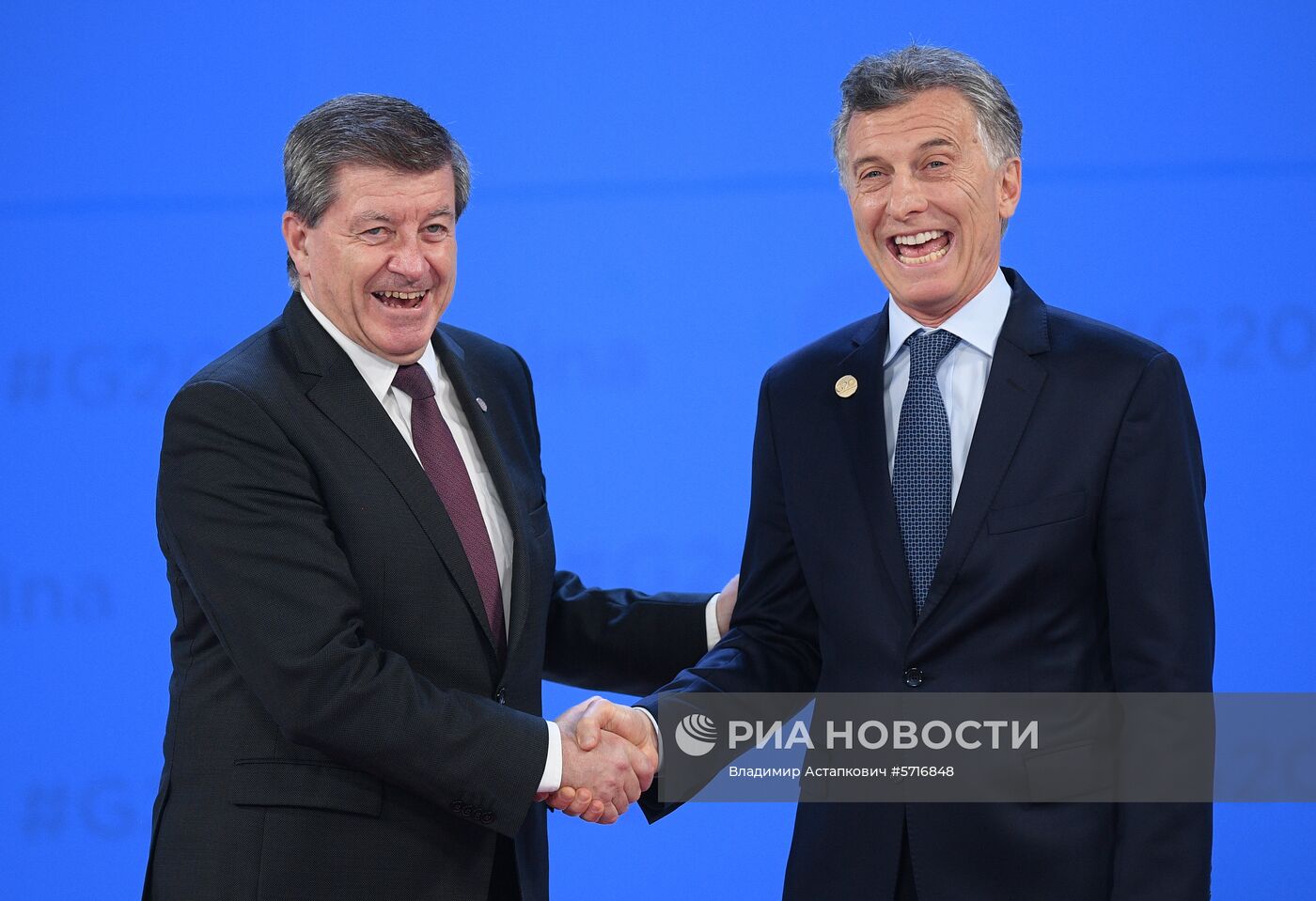 Официальный визит президента РФ В. Путина в Аргентину