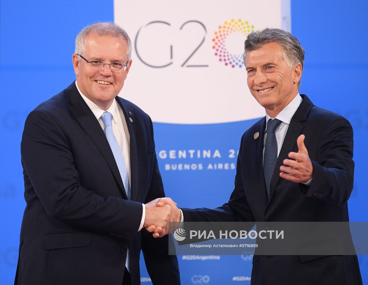 Официальный визит президента РФ В. Путина в Аргентину