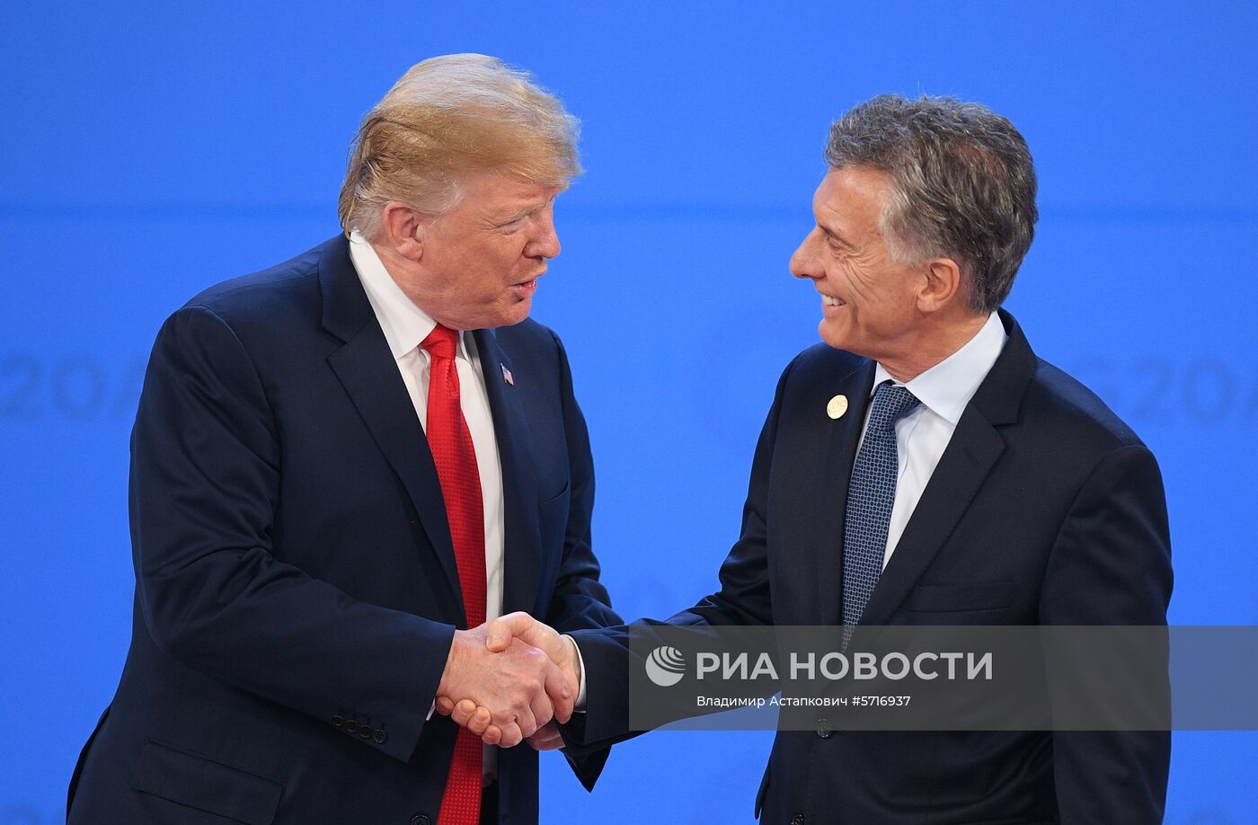 Официальный визит президента РФ В. Путина в Аргентину