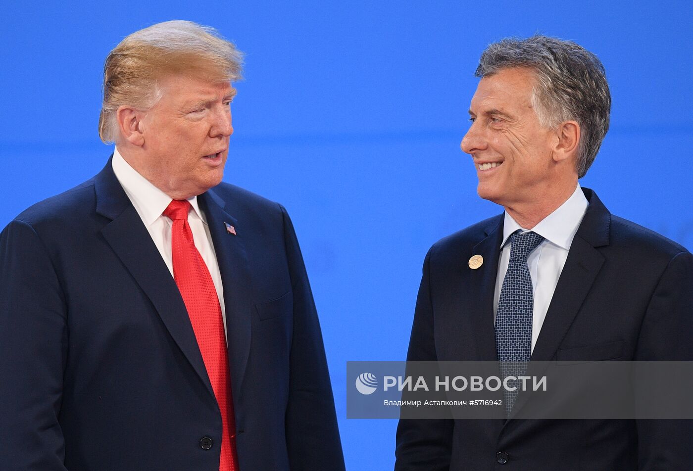 Официальный визит президента РФ В. Путина в Аргентину