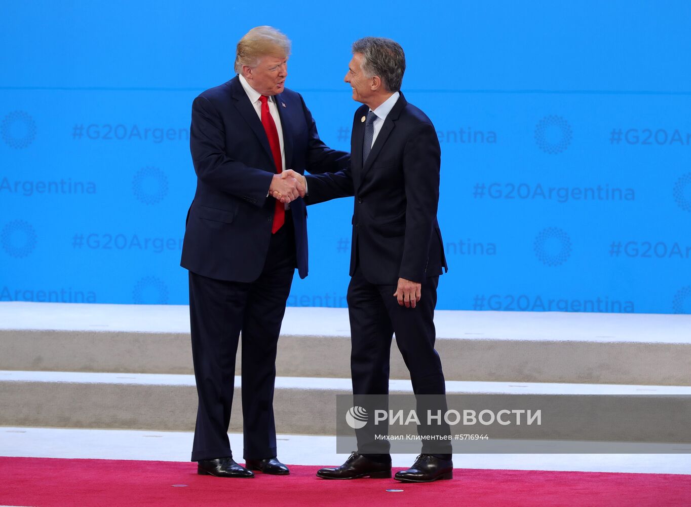 Официальный визит президента РФ В. Путина в Аргентину