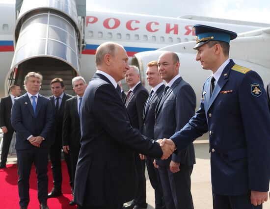 Официальный визит президента РФ В. Путина в Аргентину