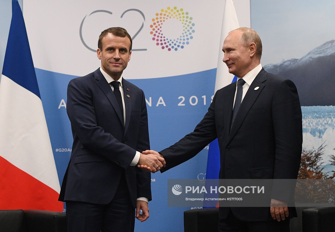 Официальный визит президента РФ В. Путина в Аргентину