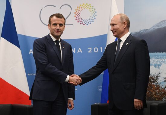 Официальный визит президента РФ В. Путина в Аргентину