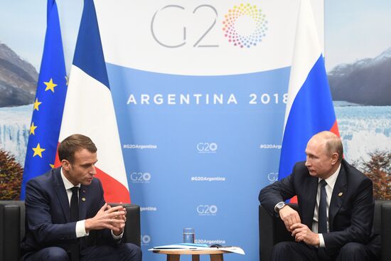 Официальный визит президента РФ В. Путина в Аргентину