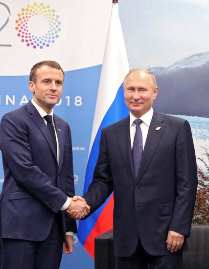 Официальный визит президента РФ В. Путина в Аргентину