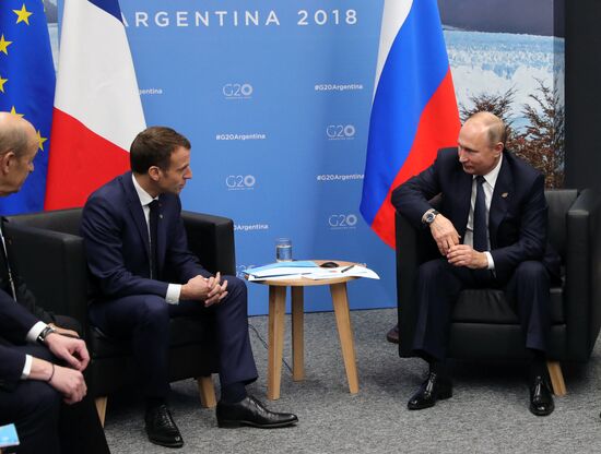 Официальный визит президента РФ В. Путина в Аргентину