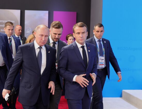 Официальный визит президента РФ В. Путина в Аргентину
