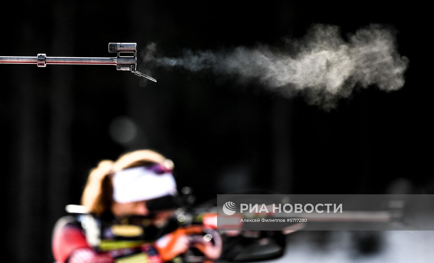 Биатлон. I этап Кубка мира. Тренировки