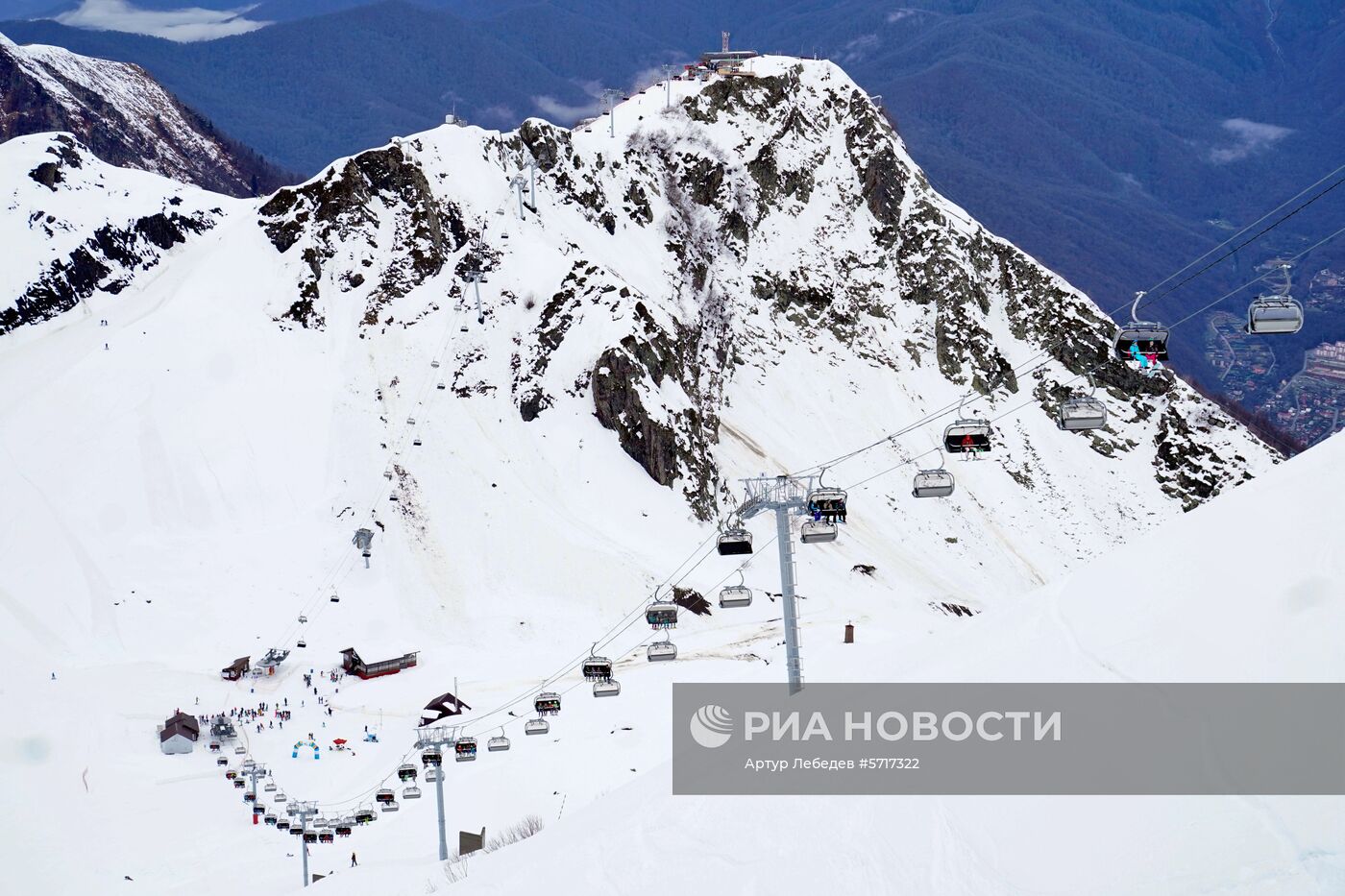 Открытие горнолыжного сезона в Красной поляне
