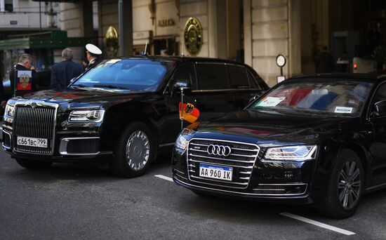 Официальный визит президента РФ В. Путина в Аргентину. День второй