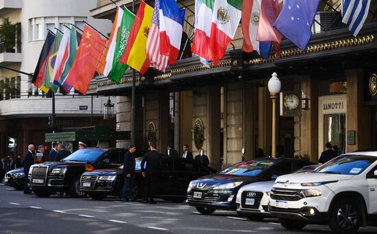 Официальный визит президента РФ В. Путина в Аргентину. День второй