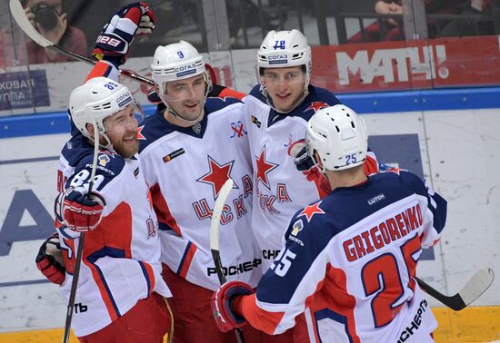 Хоккей. КХЛ. Матч "Спартак" - ЦСКА