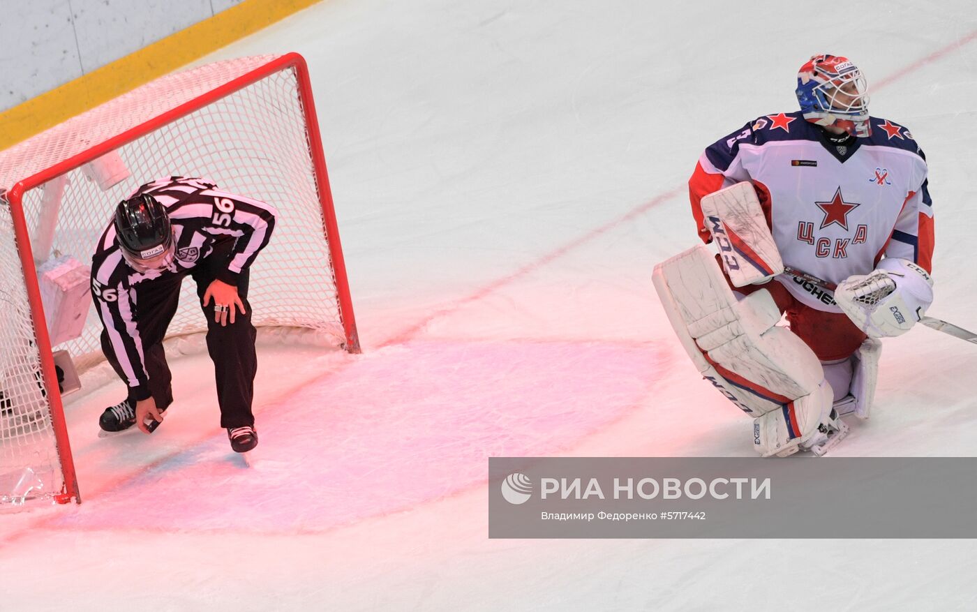 Хоккей. КХЛ. Матч "Спартак" - ЦСКА