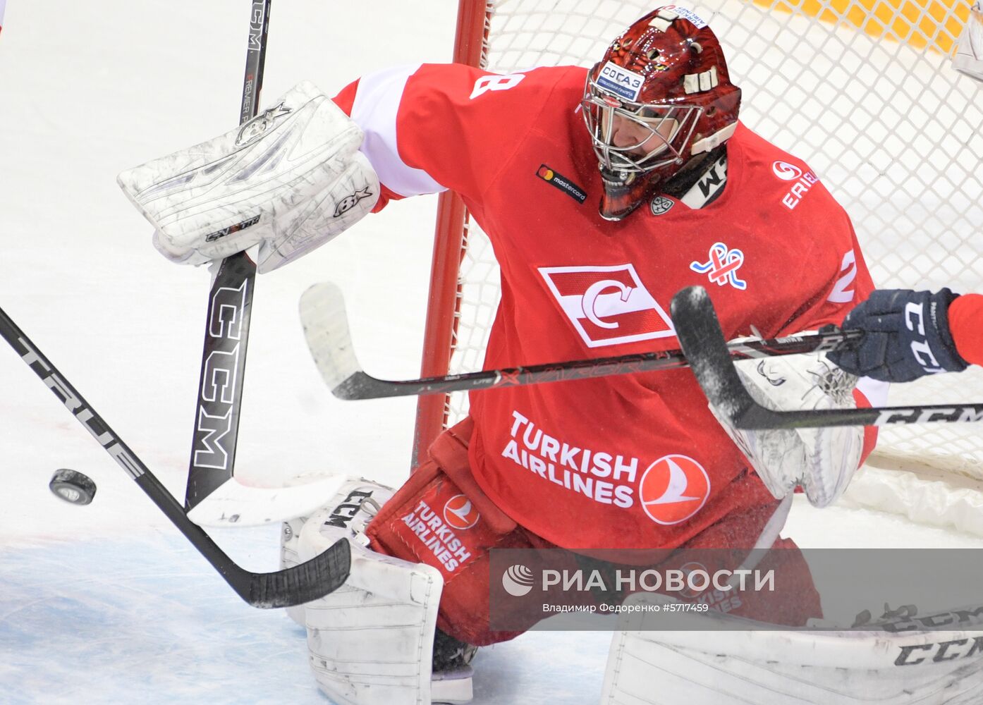 Хоккей. КХЛ. Матч "Спартак" - ЦСКА