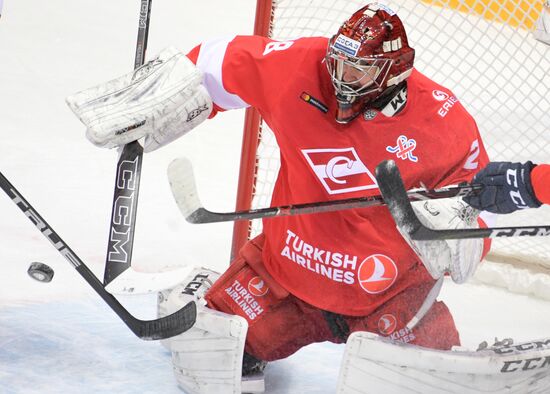 Хоккей. КХЛ. Матч "Спартак" - ЦСКА