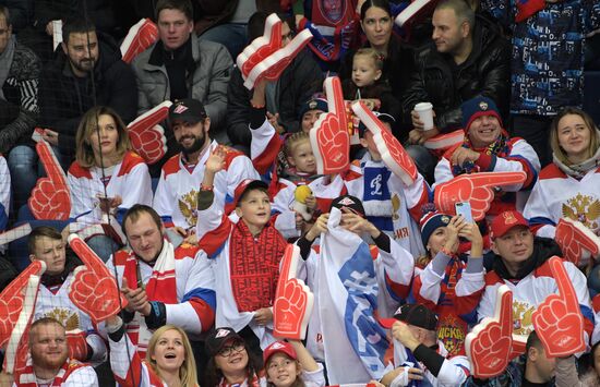 Хоккей. КХЛ. Матч "Спартак" - ЦСКА