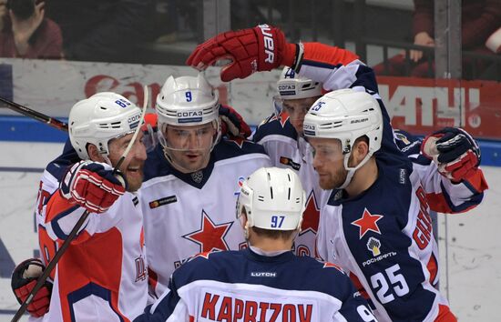 Хоккей. КХЛ. Матч "Спартак" - ЦСКА