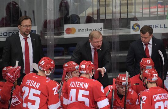 Хоккей. КХЛ. Матч "Спартак" - ЦСКА