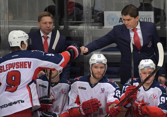 Хоккей. КХЛ. Матч "Спартак" - ЦСКА