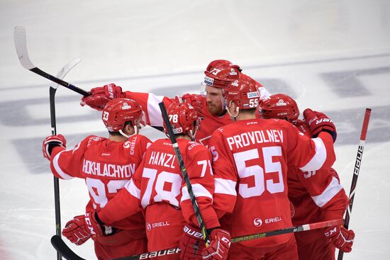 Хоккей. КХЛ. Матч "Спартак" - ЦСКА