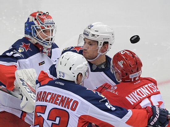 Хоккей. КХЛ. Матч "Спартак" - ЦСКА