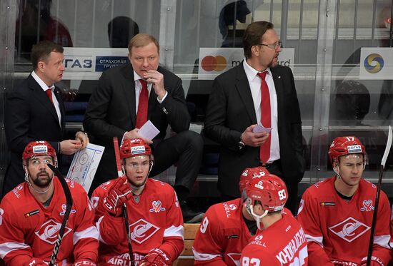 Хоккей. КХЛ. Матч "Спартак" - ЦСКА