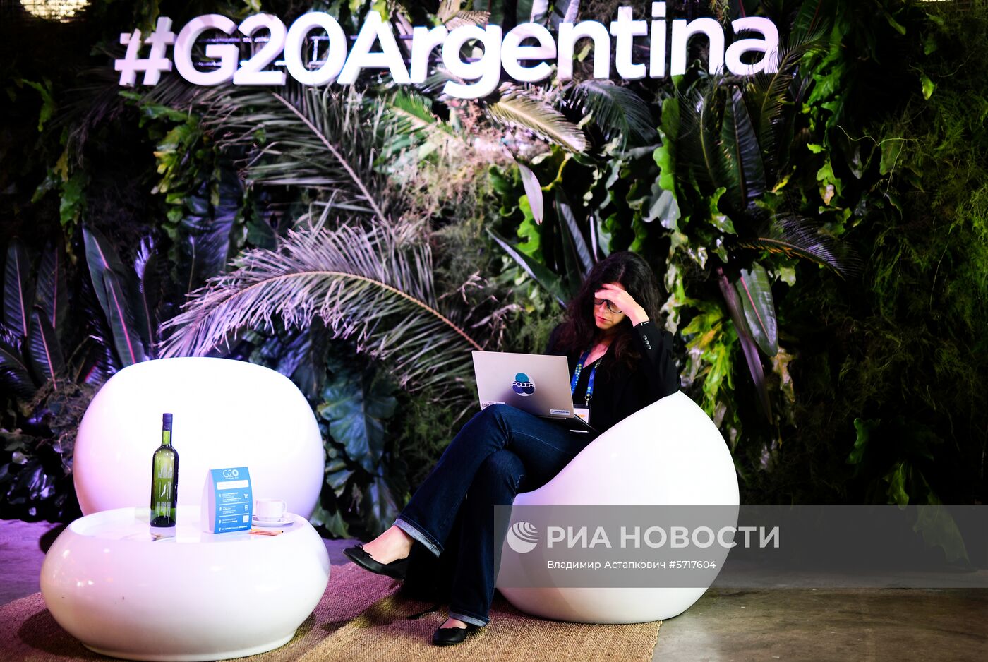 Официальный визит президента РФ В. Путина в Аргентину. День второй