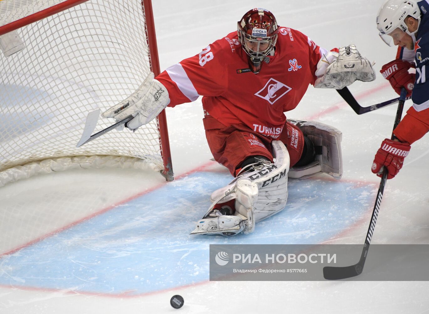 Хоккей. КХЛ. Матч "Спартак" - ЦСКА