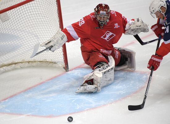 Хоккей. КХЛ. Матч "Спартак" - ЦСКА