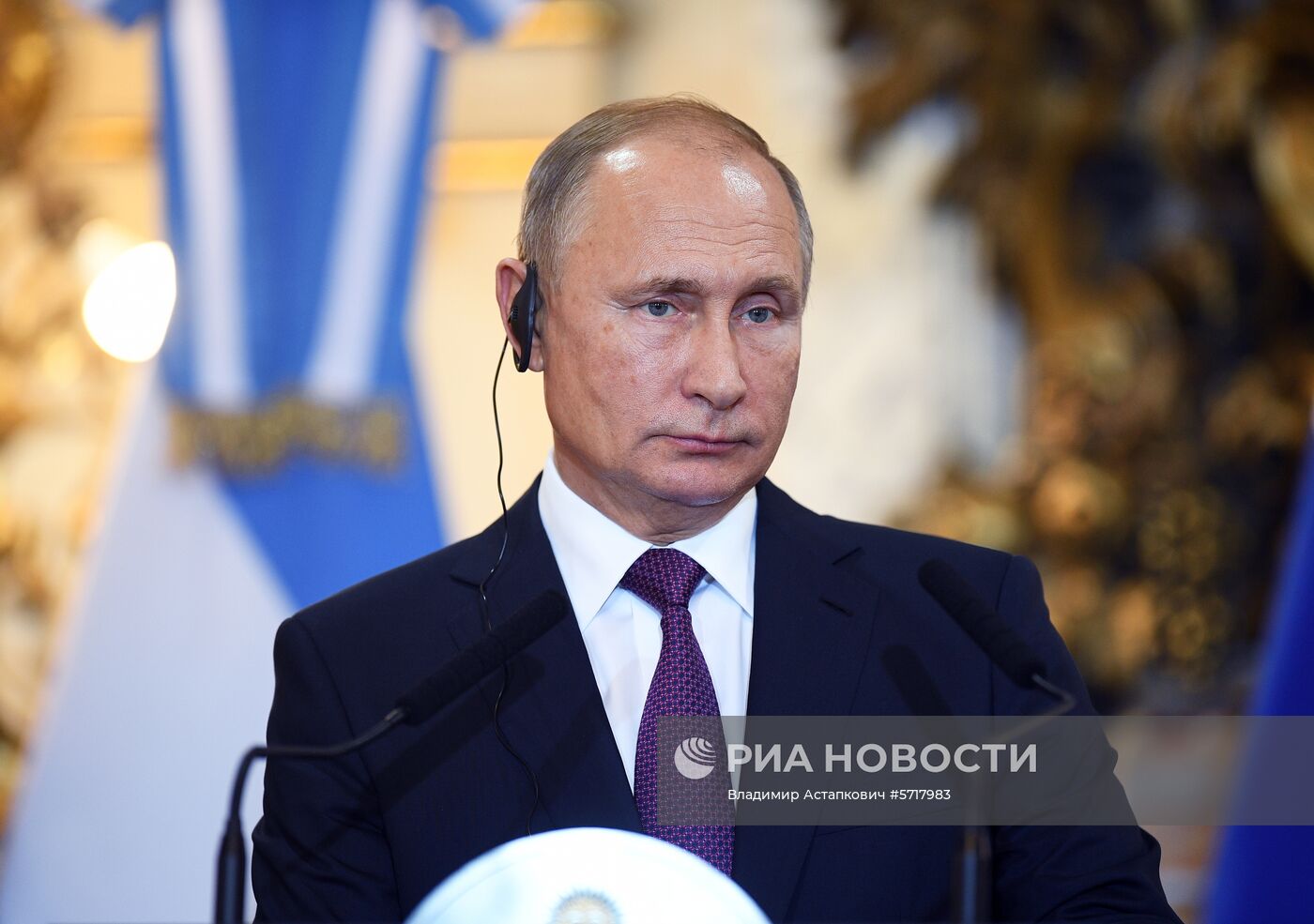 Официальный визит президента РФ В. Путина в Аргентину. День второй