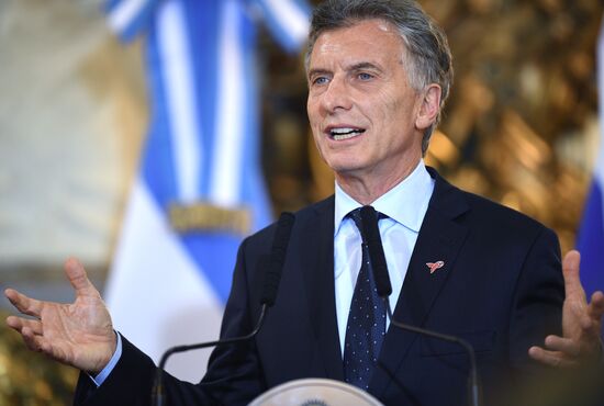 Официальный визит президента РФ В. Путина в Аргентину. День второй