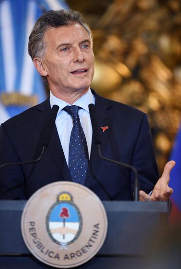 Официальный визит президента РФ В. Путина в Аргентину. День второй