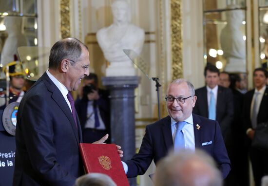 Официальный визит президента РФ В. Путина в Аргентину. День второй