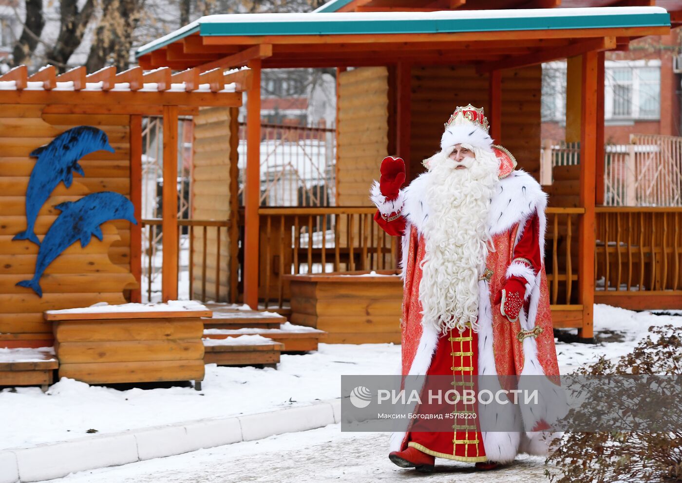 Всероссийский Дед Мороз посетил Казань