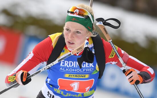 Биатлон. I этап Кубка мира. Одиночная смешанная эстафета