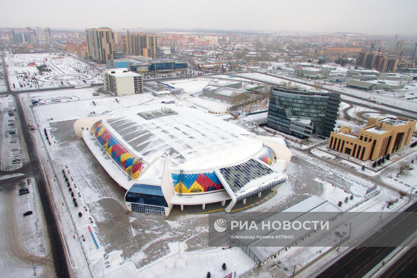 Объекты Универсиады-2019 в Красноярске