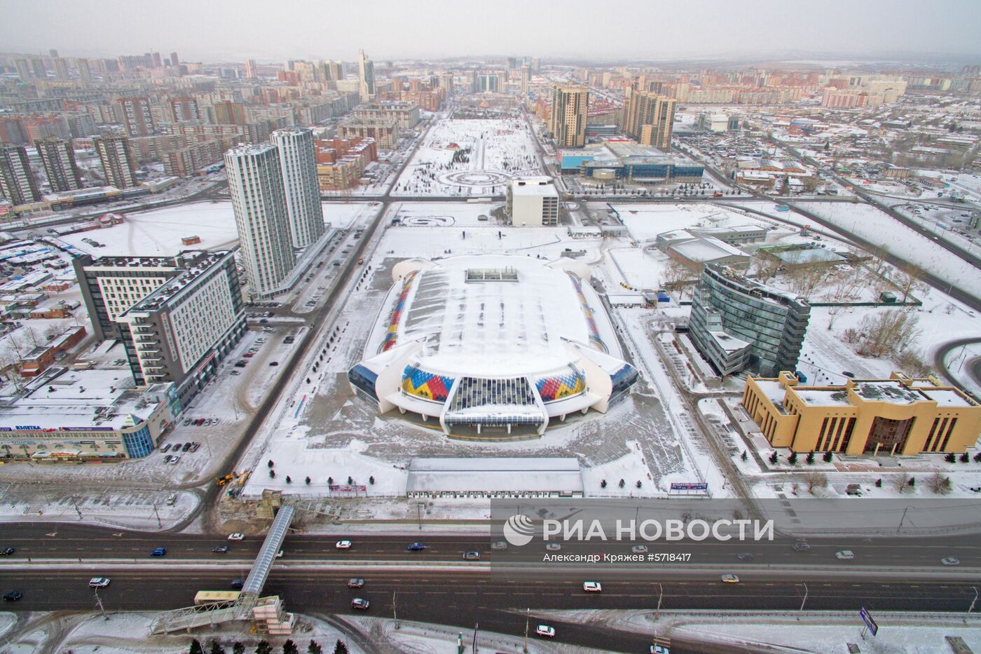 Объекты Универсиады-2019 в Красноярске