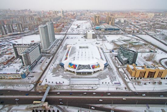 Объекты Универсиады-2019 в Красноярске