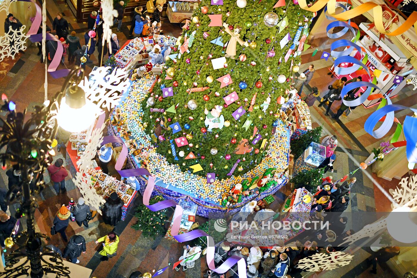 Украшение Москвы к Новому году