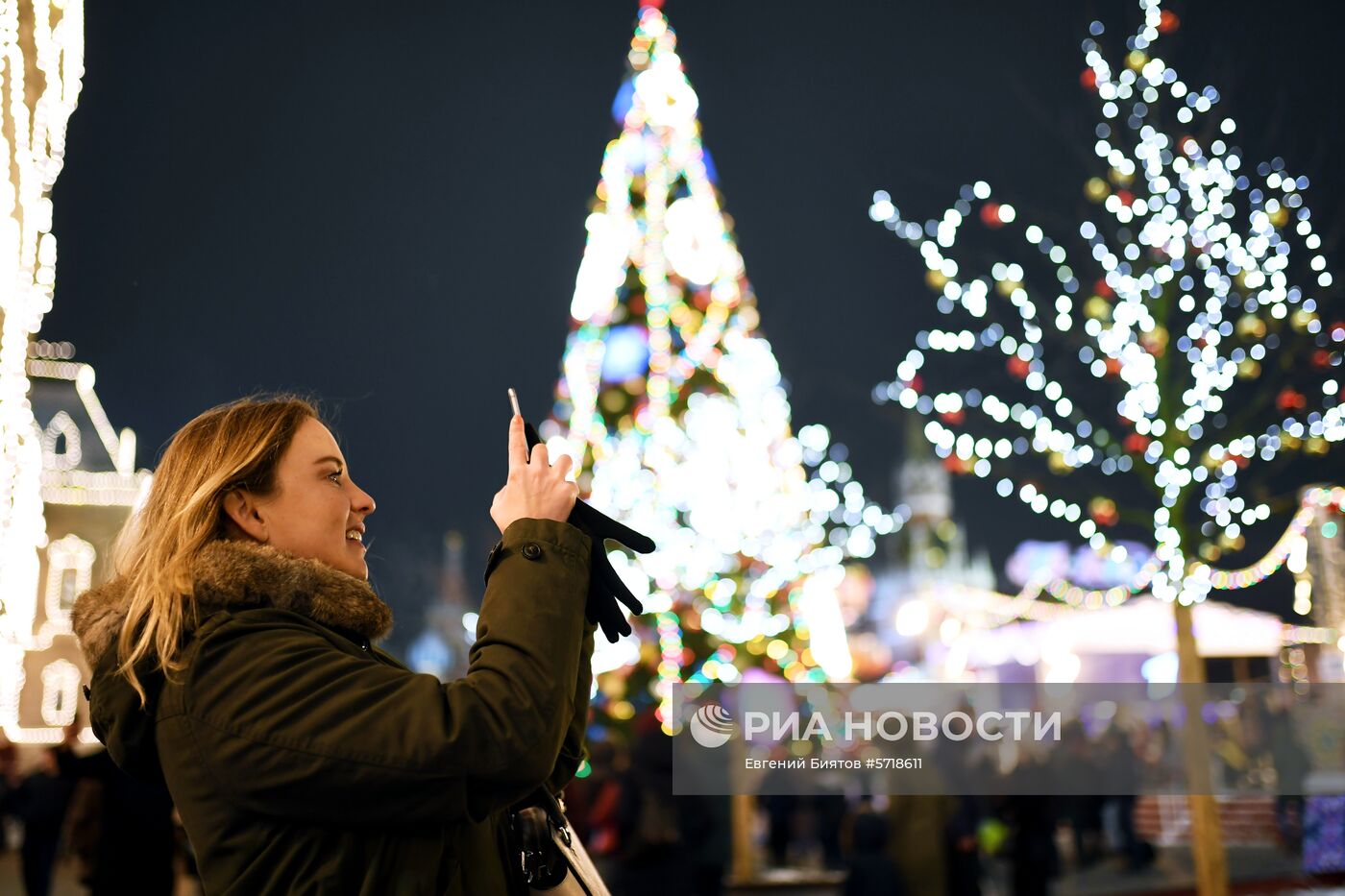 Украшение Москвы к Новому году