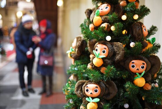 Украшение Москвы к Новому году 