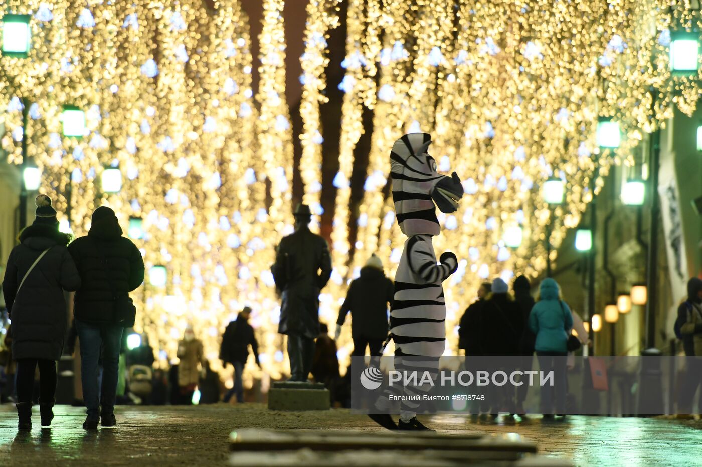Украшение Москвы к Новому году