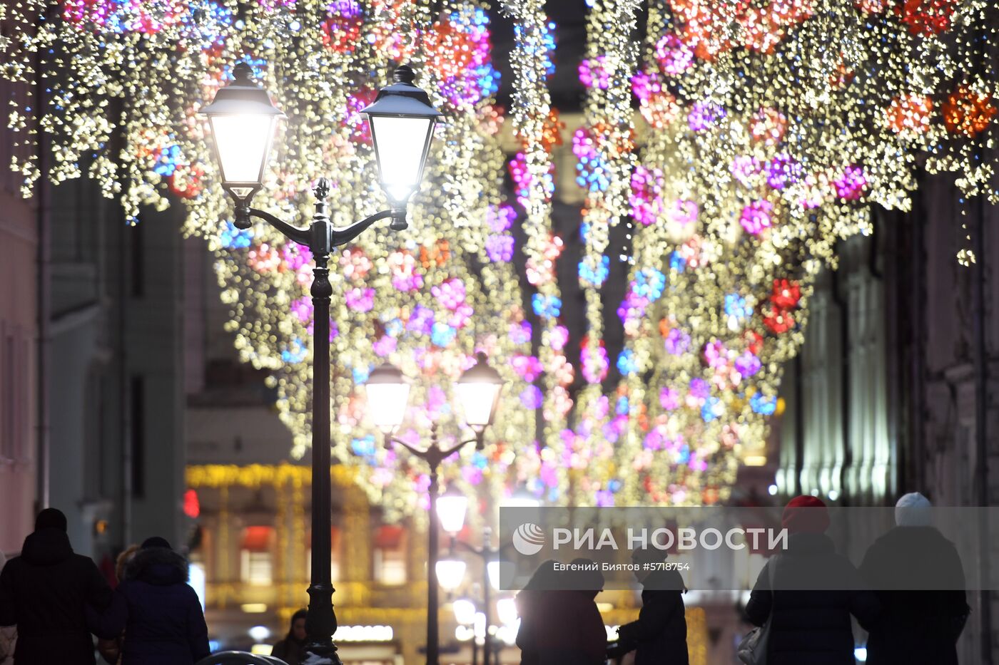 Украшение Москвы к Новому году