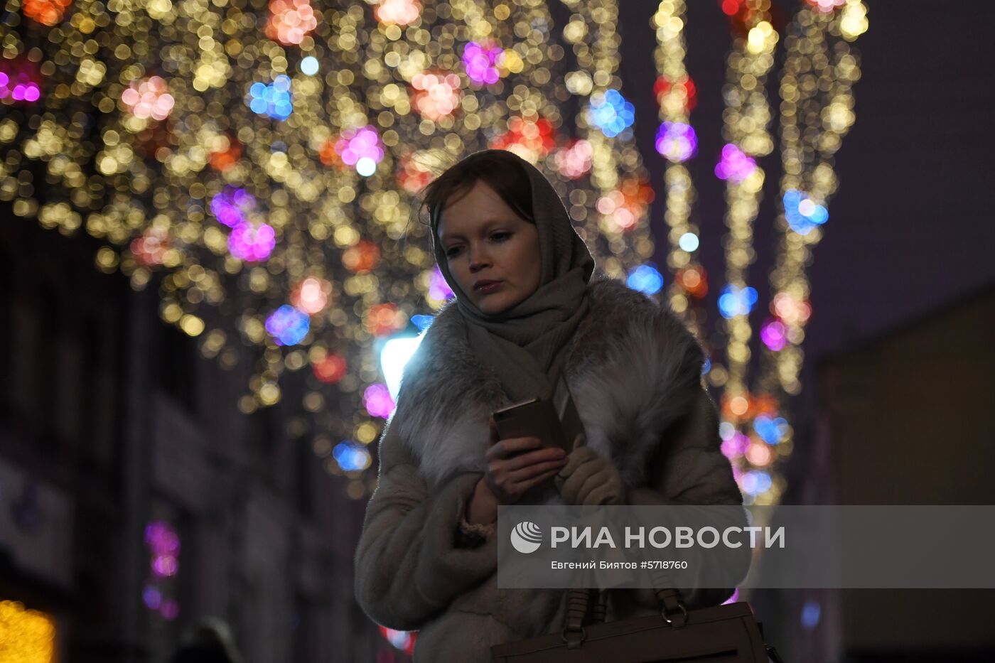 Украшение Москвы к Новому году